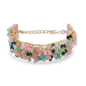 Zircon Rose Gold Crystal Necklace Pendant Ring Bracelet
