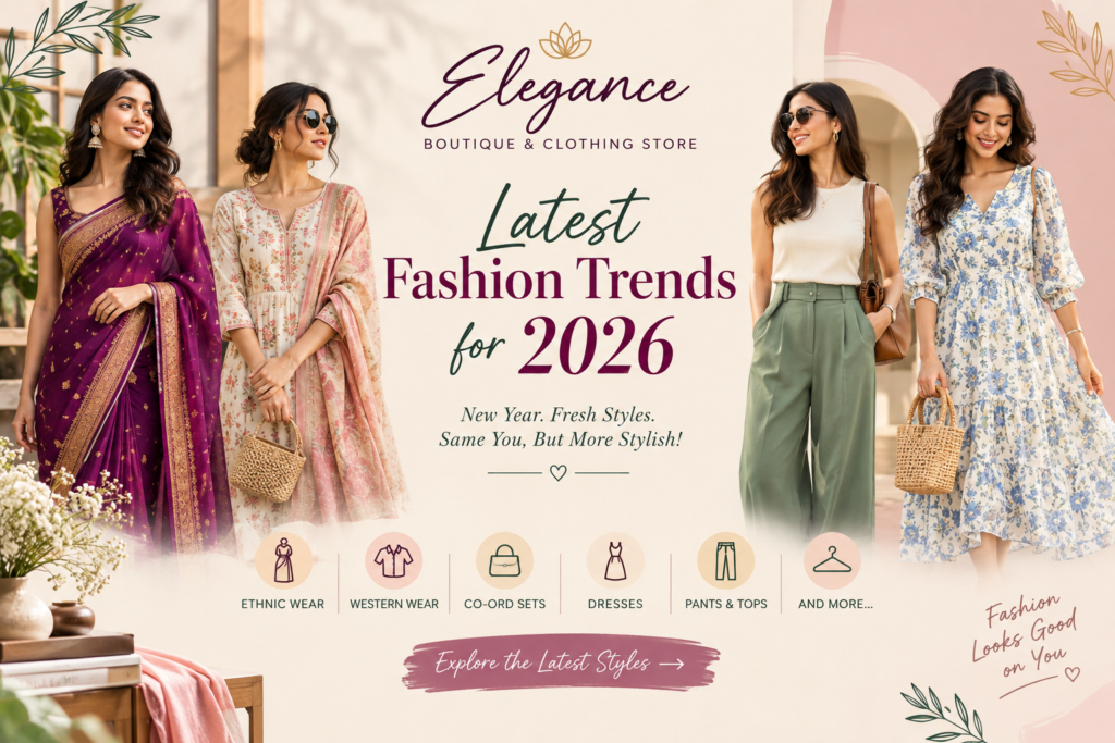 Latest Fashion Trends for 2026