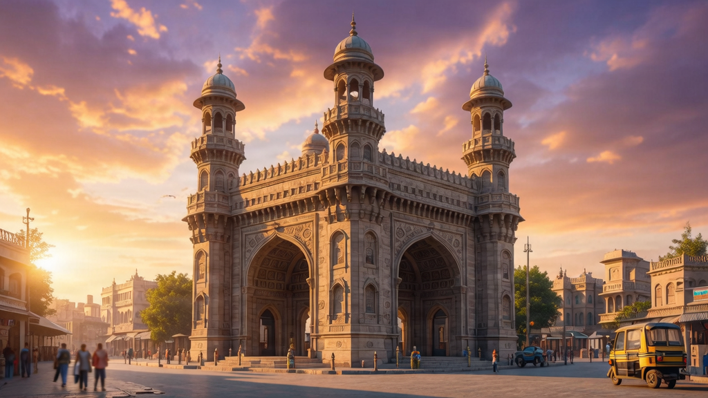 Charminar monument in Hyderabad